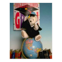 Bearly a graduate post cards