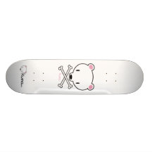 Bears are dangerous! skateboard