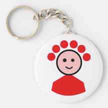 Beautician Keychain