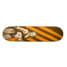 Beautiful Amazon Women Custom Skate Board