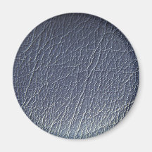 Beautiful Blue Leather Refrigerator Magnets