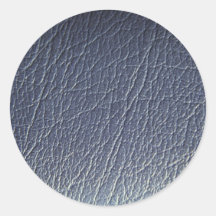 Beautiful Blue Leather Stickers