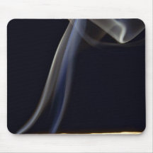 Beautiful Cigar with smoke Mousepads