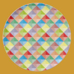 Beautiful Colourful Shapes and Patterns Plate plates