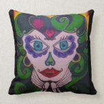 "Beautiful Death" Throw Pillows