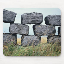 Beautiful Dry stone wall Mouse Pad