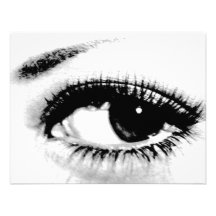 Beautiful Eye Custom Invites