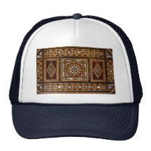 Beautiful Famous mother-of-pearl inlay work, Damas Mesh Hat