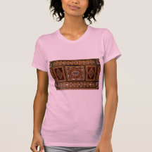 Beautiful Famous mother-of-pearl inlay work, Damas T-shirts