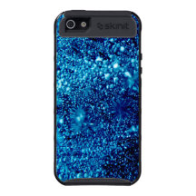 Beautiful Frozen bubbles blue skinit case Covers For iPhone 5