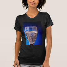 Beautiful Glass of sparkling white wine Tee Shirt