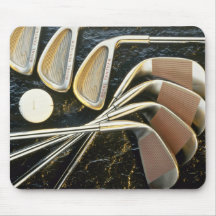 Beautiful Golf clubs Mousepad