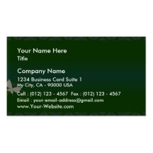 Beautiful greenish texture business cards