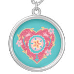 Beautiful Heart Silver Pendant Necklace
