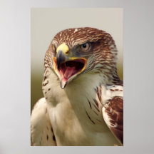 Beautiful Lanner Falcon Poster/Print