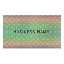 Beautiful modern dot design business cards