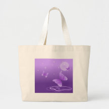 BEAUTIFUL PURPLE BUTTERFLY BAGS
