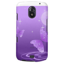 BEAUTIFUL PURPLE BUTTERFLY SAMSUNG GALAXY NEXUS CASE