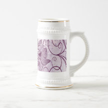 Beautiful Purple Flowers Mug