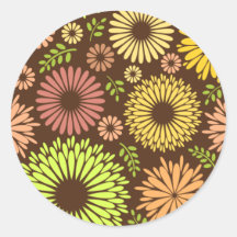 Beautiful, retro Sticker