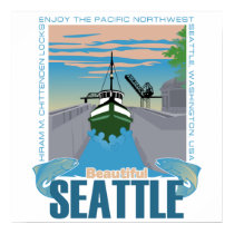 Beautiful Seattle posters