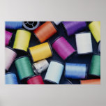 Beautiful Spools of thread Print