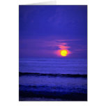 Beautiful Sunset: Bali, Indonesia Greeting Card