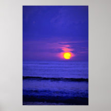 Beautiful Sunset: Bali, Indonesia Print