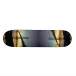 Beautiful Sunset: Bay Bridge, San Francisco, Calif Skate Deck