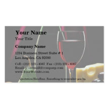 Beautiful Wine bottle Business Card Template