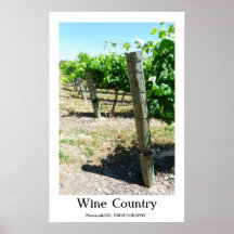 Beautiful Wine Country Poster!
