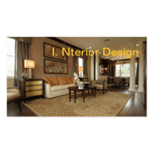 Beautifully decorated interior business card