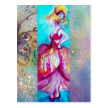 BEAUTY IN PINK DRESS / Magic Butterfly Plant Postcards