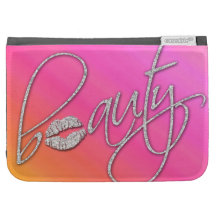 Beauty Salon Kindle Case Cover Pink Lips