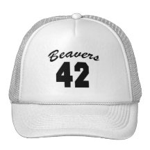 Beavers #42 trucker hat