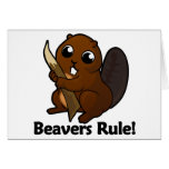 Beavers Rule! Cards