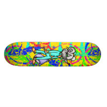 Bedtime Mouse Custom Skate Board