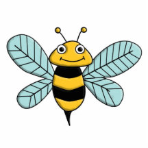 Bee Photo Cut Outs