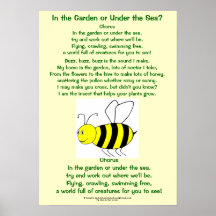 bee poster