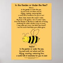 bee posters