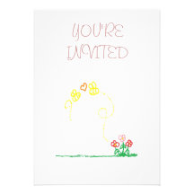 BEE SPRING LOVE INVITATIONS
