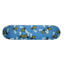 Bee Wallpaper Skateboard Decks