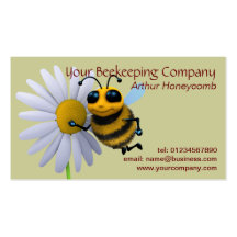 Beekeeper Bee Business Card