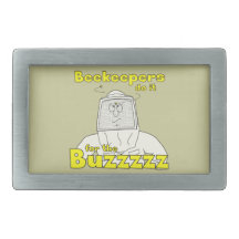 Beekeepers do it for the Buzzzzz - Belt buckle