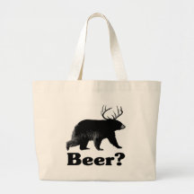 Beer? Canvas Bags