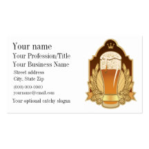 Beer Design Business Card