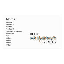 Beer Genius Business Cards