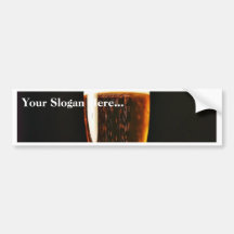 Beer Glasses Bubbles Bumper Stickers