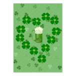 Beer, Hearts, and Shamrocks Business Card Templates