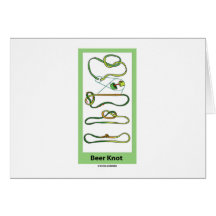 Beer Knot Greeting Card